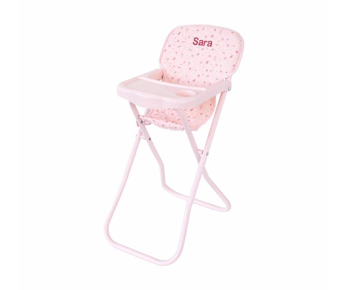 Trona para Muñecas Flowers Personalizable