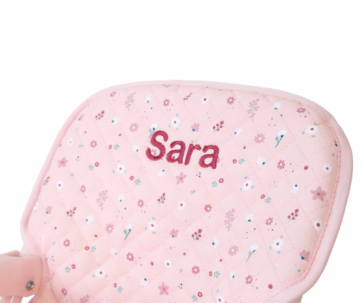 Trona para Muñecas Flowers Personalizable