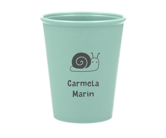 Vasito Personalizado Caracol (+colores)