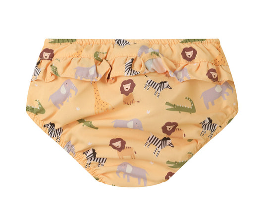 Bañador Pañal Volantes Wild Animals