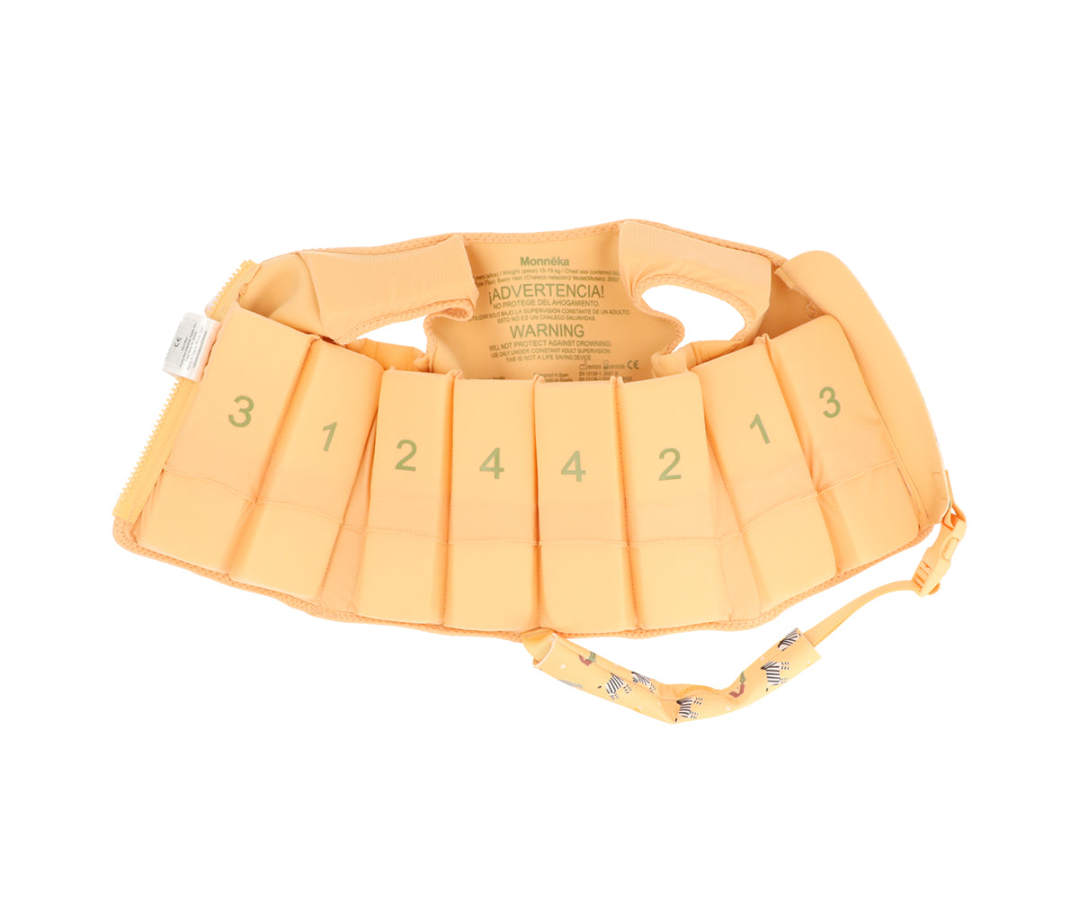 Chaleco Flotador Aprendizaje Wild Animals