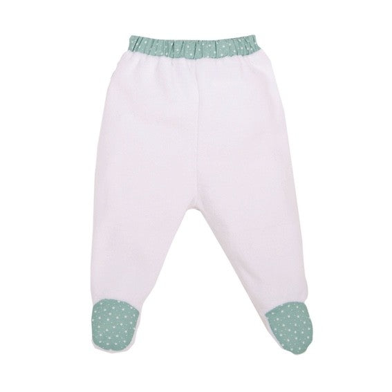 Conjunto Cruzado Stella Terciopelo mint