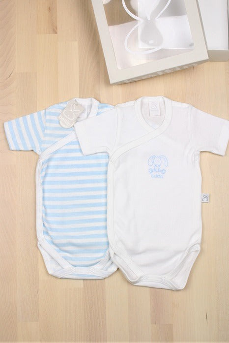 Pack bodys natales DOUDOU celeste