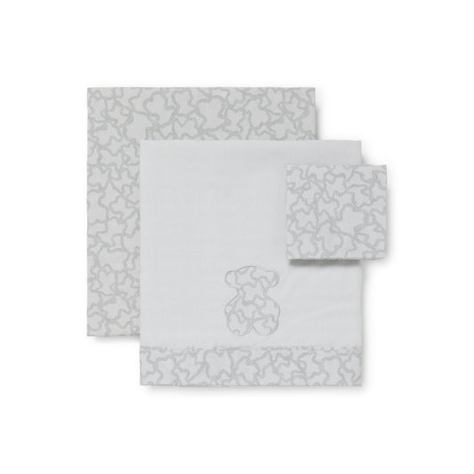 Juego de sábanas Kaos Gris