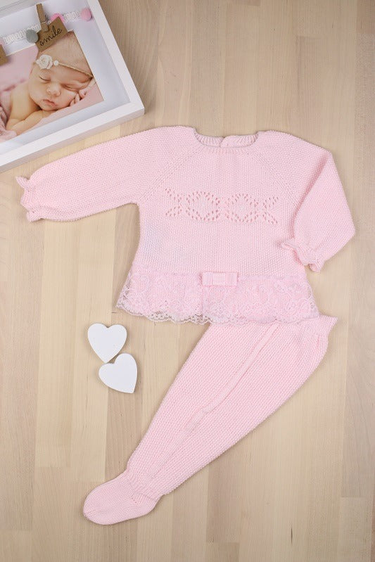 Conjunto PURA DELICADEZA Bordado a mano