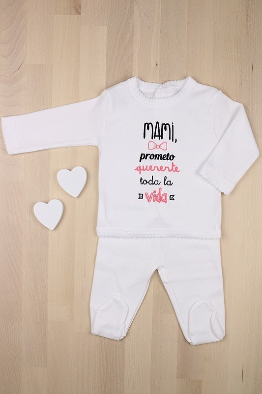 Conjunto primera puesta MAMI PROMETO