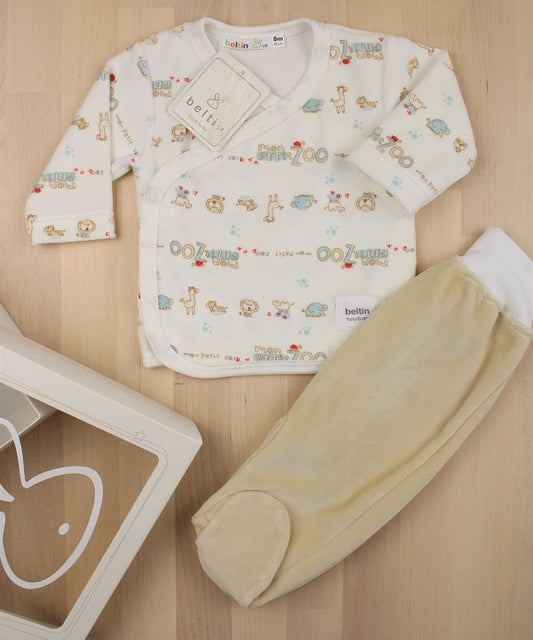 Conjunto beige ZOO