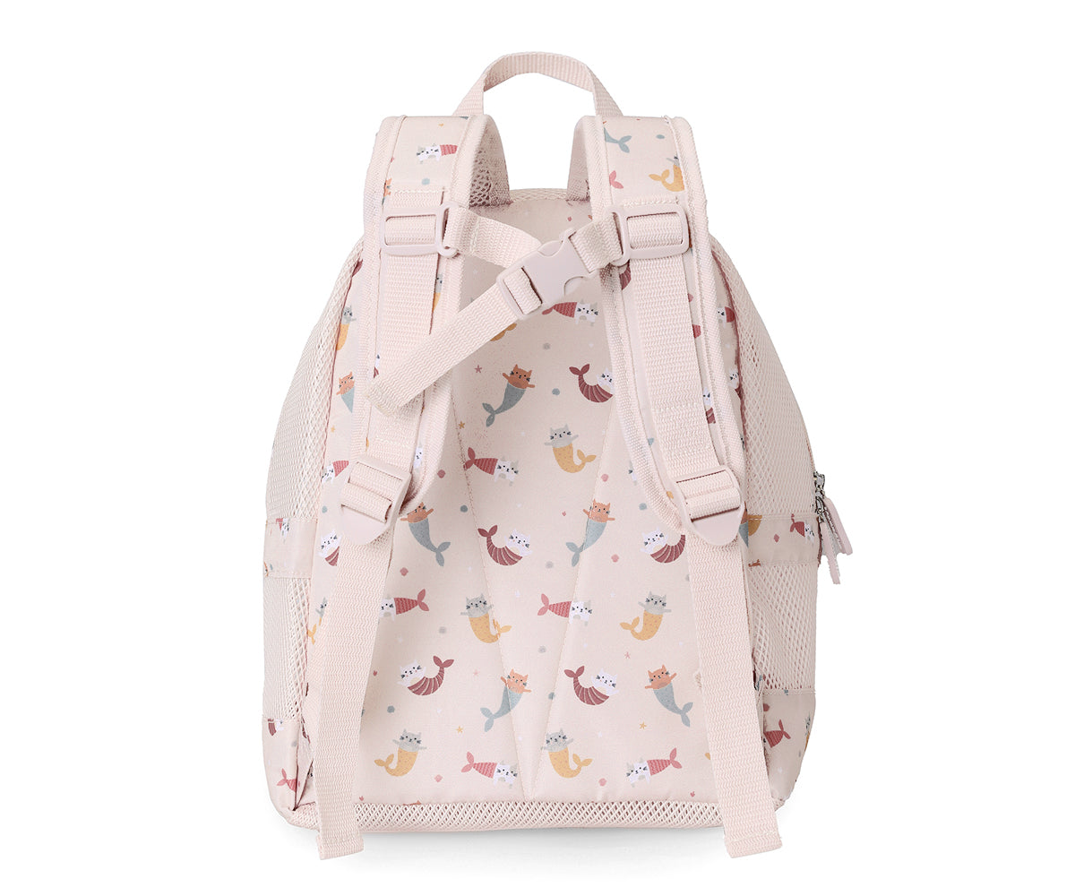 Mochila Infantil Antiarena Mermaid Cats
