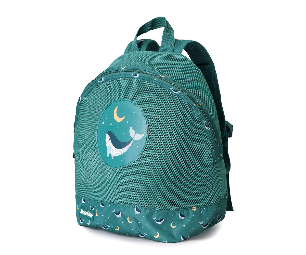 Mochila Infantil Antiarena Whale Teal