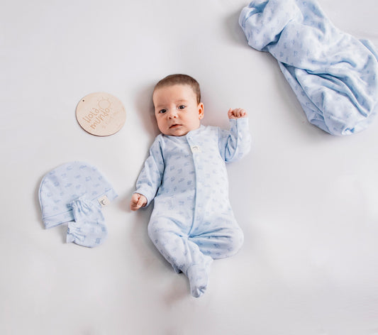 Pelele CASITAS CALAMARO AZUL