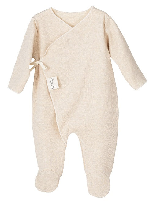 Pelele ARENA ALGODON ORGANICO CALAMARO