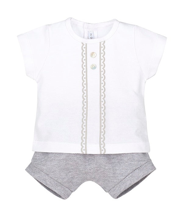 Conjunto pololo PATRAX CALAMARO Gris