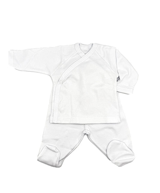 Conjunto Blanco liso Jubón y Polaina