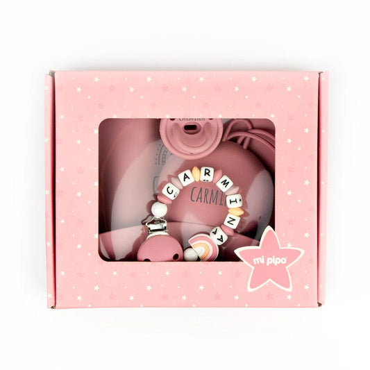 Cajita Gummy Arcoíris Blush personalizada