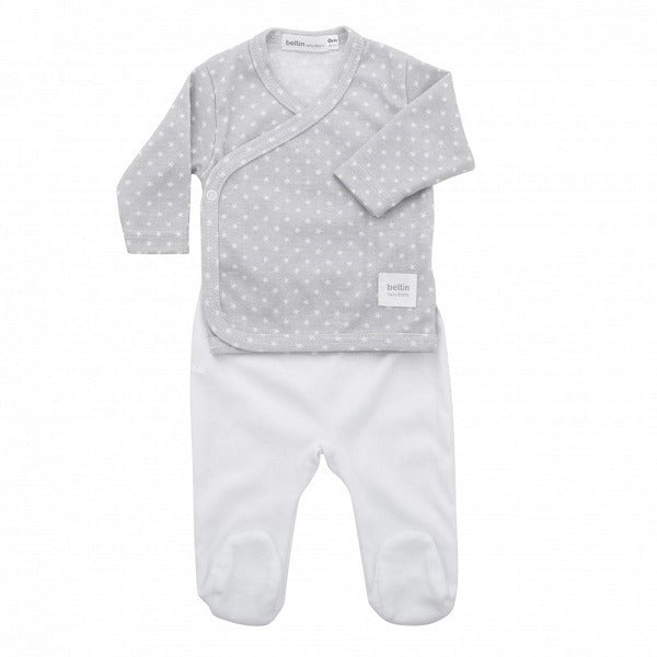 Gorrito bebé Prematuro Gris