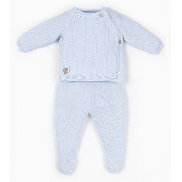 Conjunto bebé Novem Celeste
