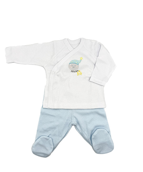 Conjunto Dreambig Azul Jubón y Polaina Bamboo1