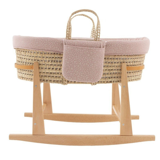 MOISES BEBE MIO CUCO + PATAS GEORGIA ROSA/BEIGE 39x80x61 CM