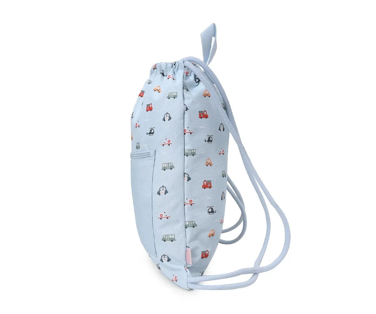 Mochila Saco Impermeable City Cars Personalizable