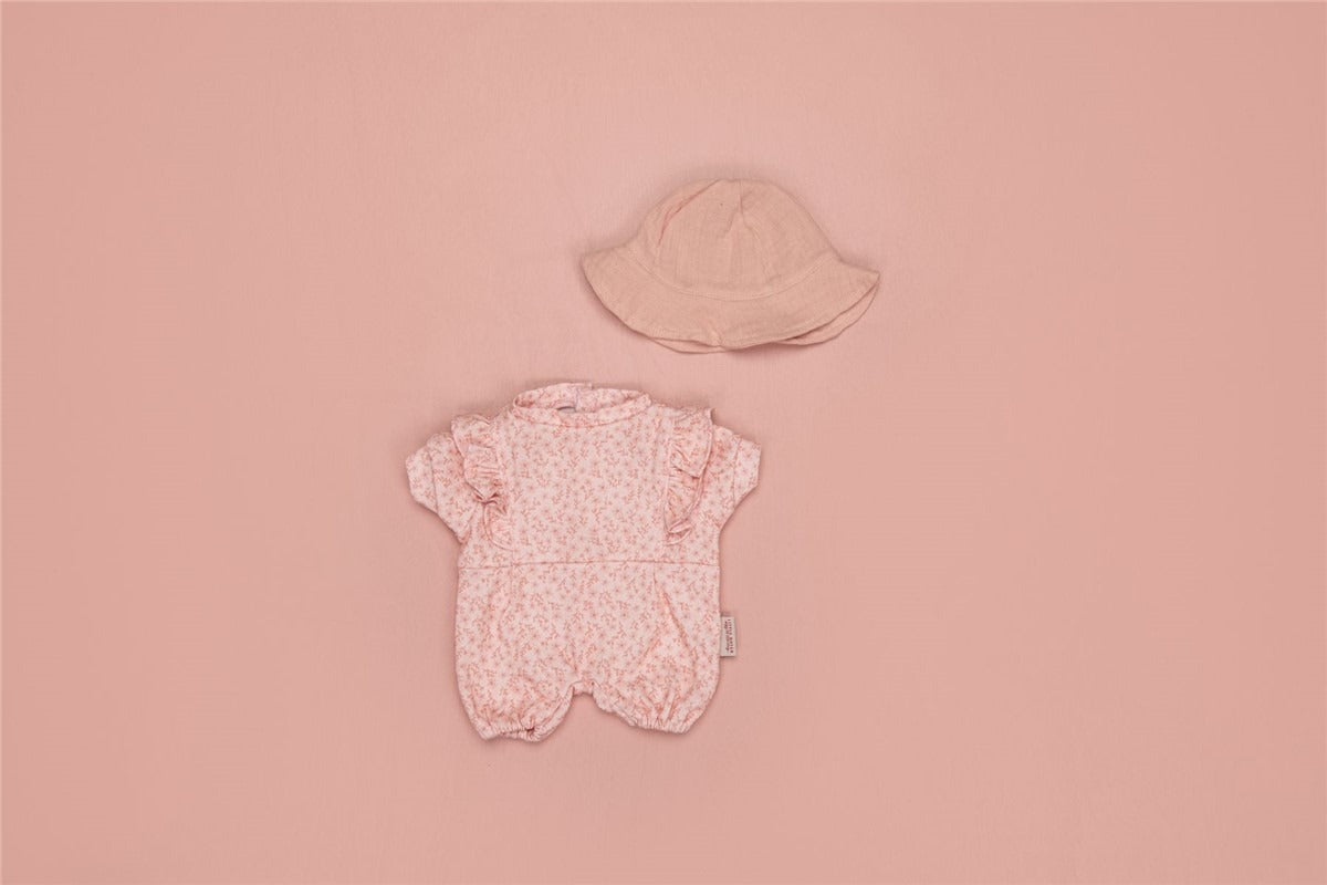 ROPITA DE MUÑECA ROSA FLORES LITTLE DUTCH
