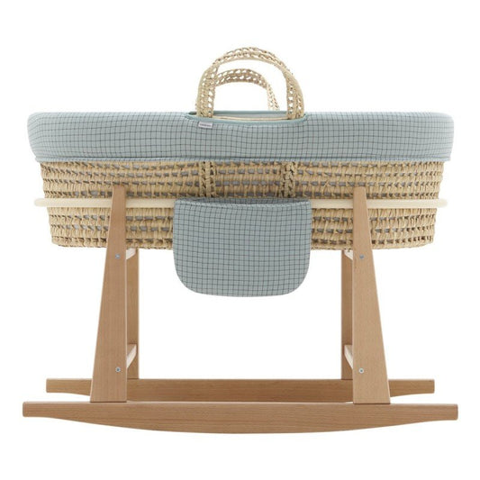 MOISES BEBE MIO CUCO + PATAS MISISIPI SQUARE IN GREEN/GREE 39x80x61 CM