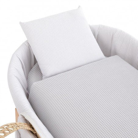 MOISES BEBE MIO CUCO + PATAS PIERRE RAYA GRIS/GRIS 39x80x61 CM