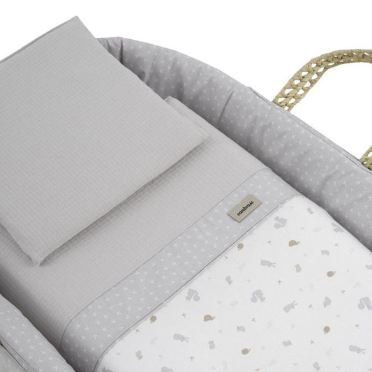 MOISES PALMA ACOLCH+PATA M.BCO ARDI GRIS/BCO 39x80x61 CM