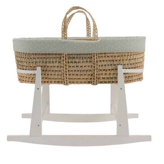 MOISES PALMA ACOLCH+PATA M.BCO CALMA VERDE/BLANCO 39x80x61 CM