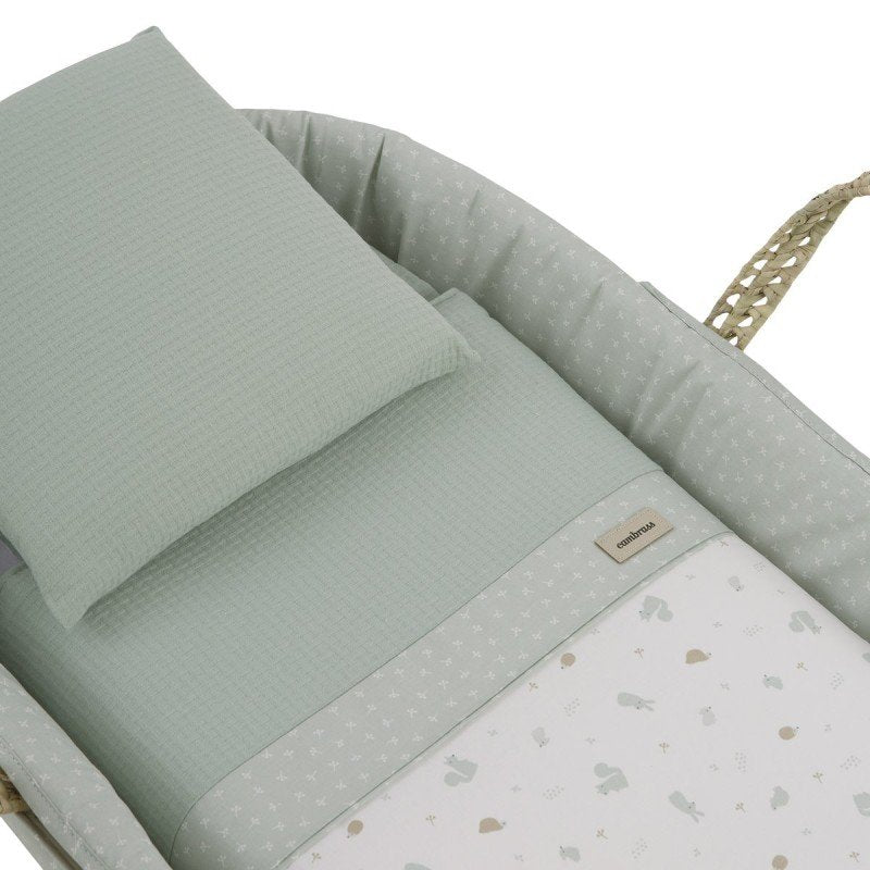 MOISES PALMA ACOLCH+PATA M.NAT ARDI VERDE/NATURAL 39x80x61 CM