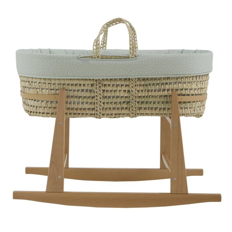 MOISES PALMA ACOLCH+PATA M.NAT ARDI VERDE/NATURAL 39x80x61 CM
