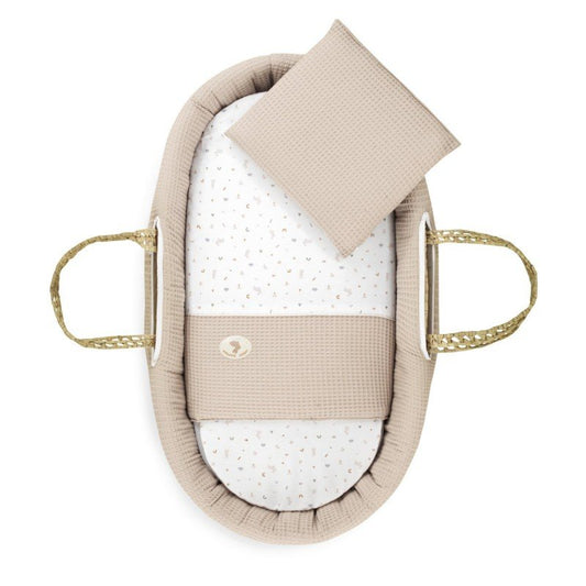 MOISES PALMA ACOLCH+PATA M.NAT RABBIT BEIGE/NATURAL 39x80x61 CM