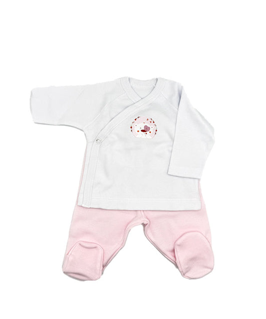 Conjunto Papi Osito Jubón y Polaina