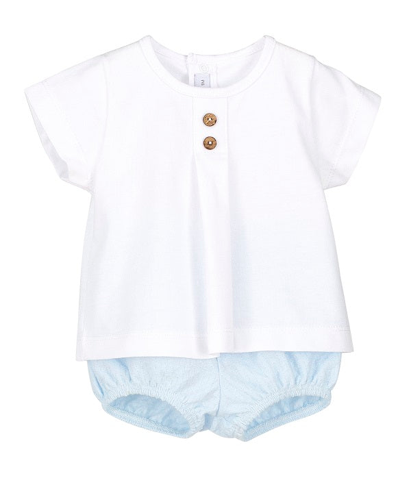 Conjunto pololo GELA AZUL CALAMARO Bamboo - Main Image