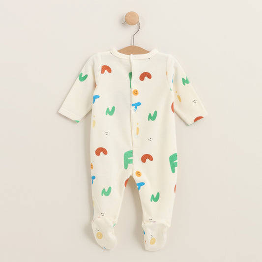 Pijama Fun estampado letras