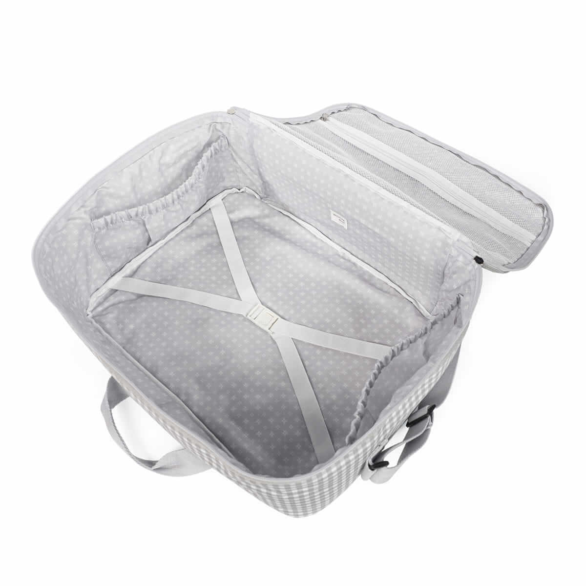 Maleta I Love Vichy Gris