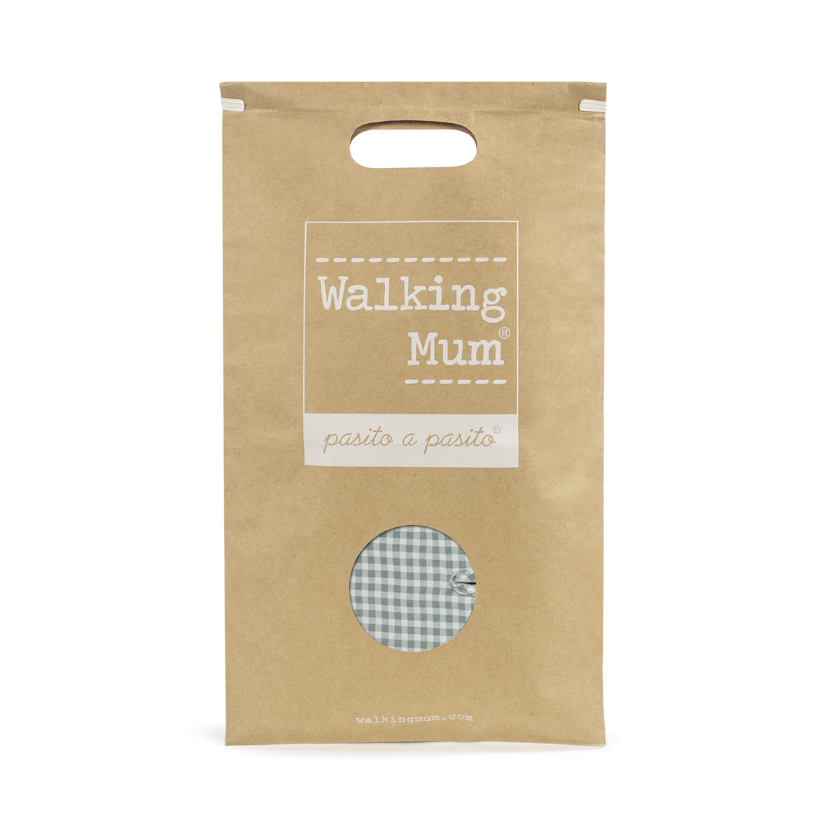 Colchoneta I Love Vichy Cuadro Verde