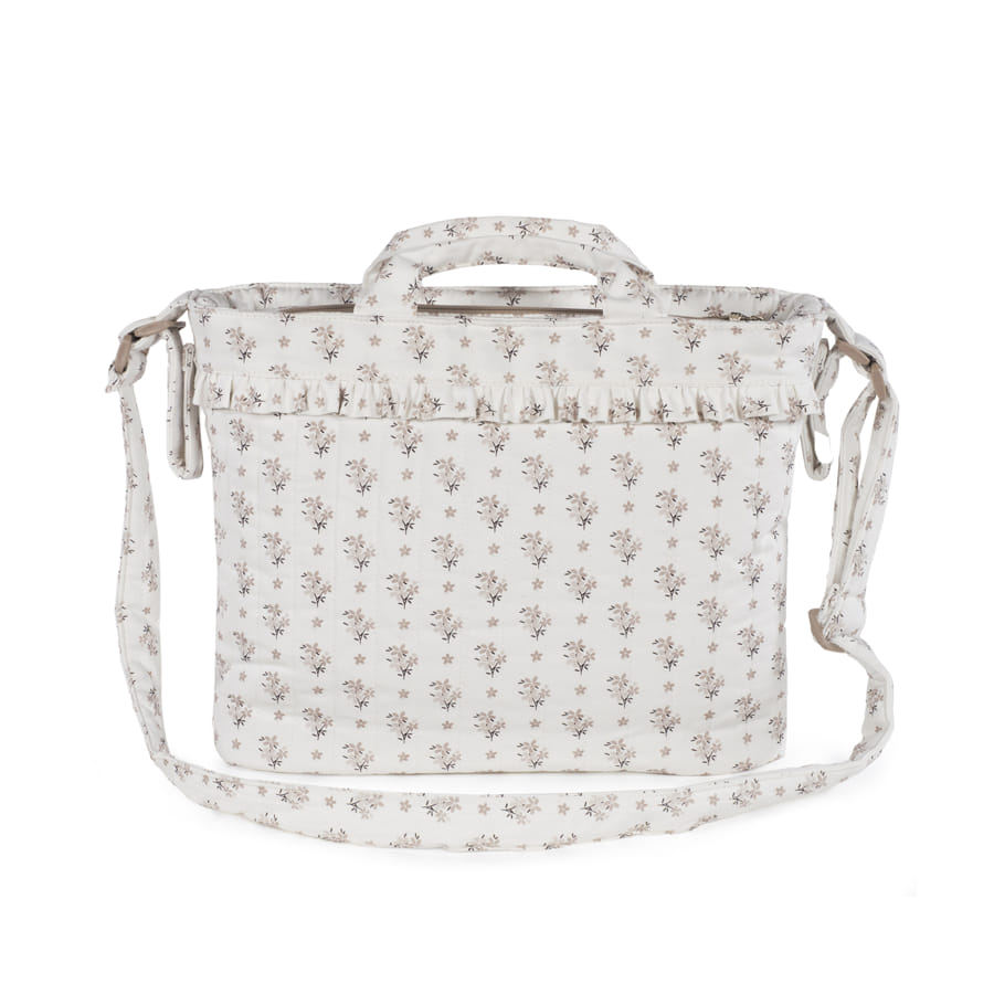 Bolsa Canastilla Botton Flores