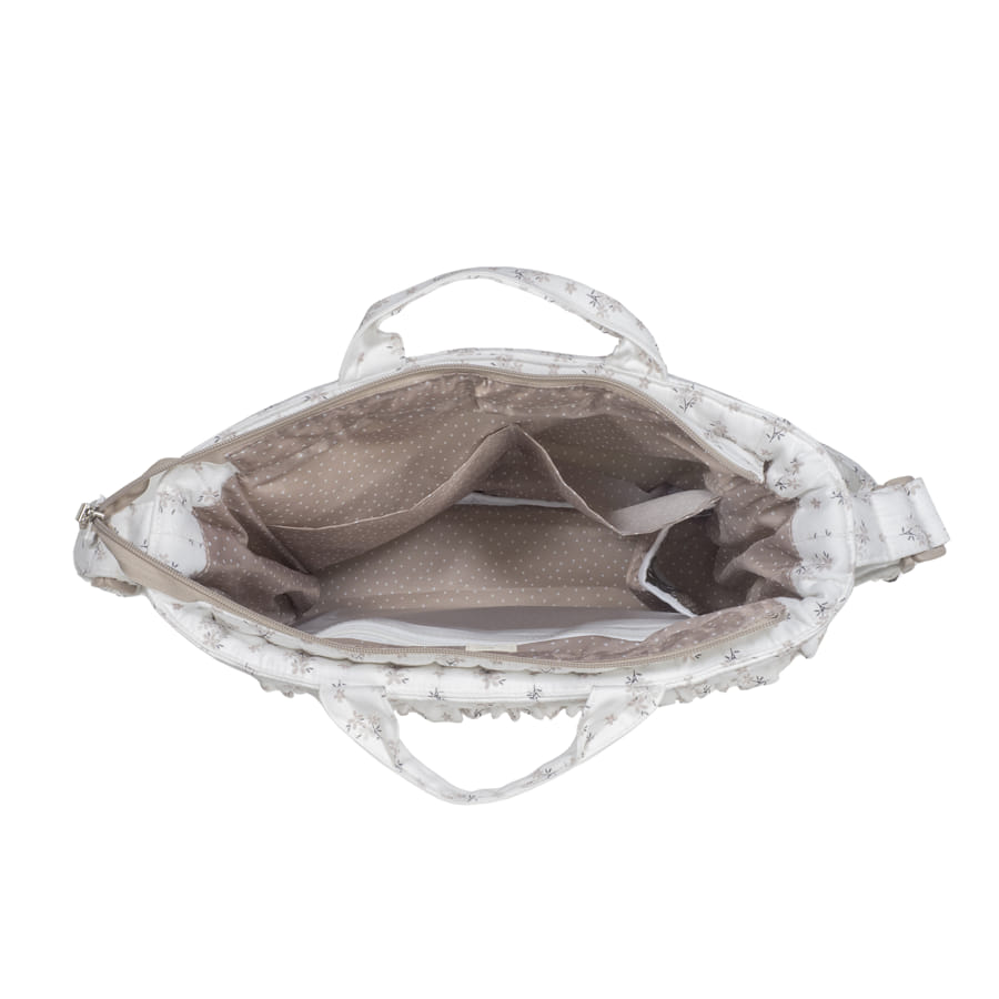 Bolsa Canastilla Botton Flores