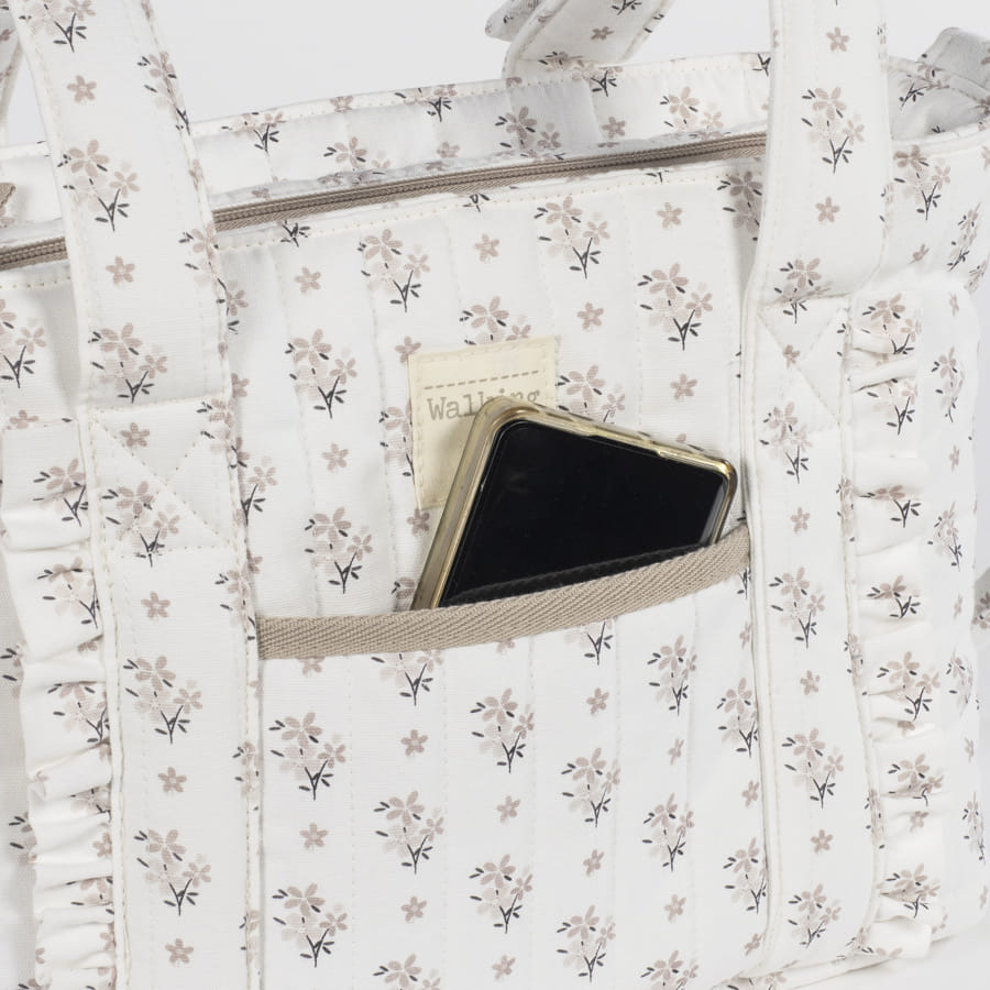 Bolsa Crossbody Botton Flores