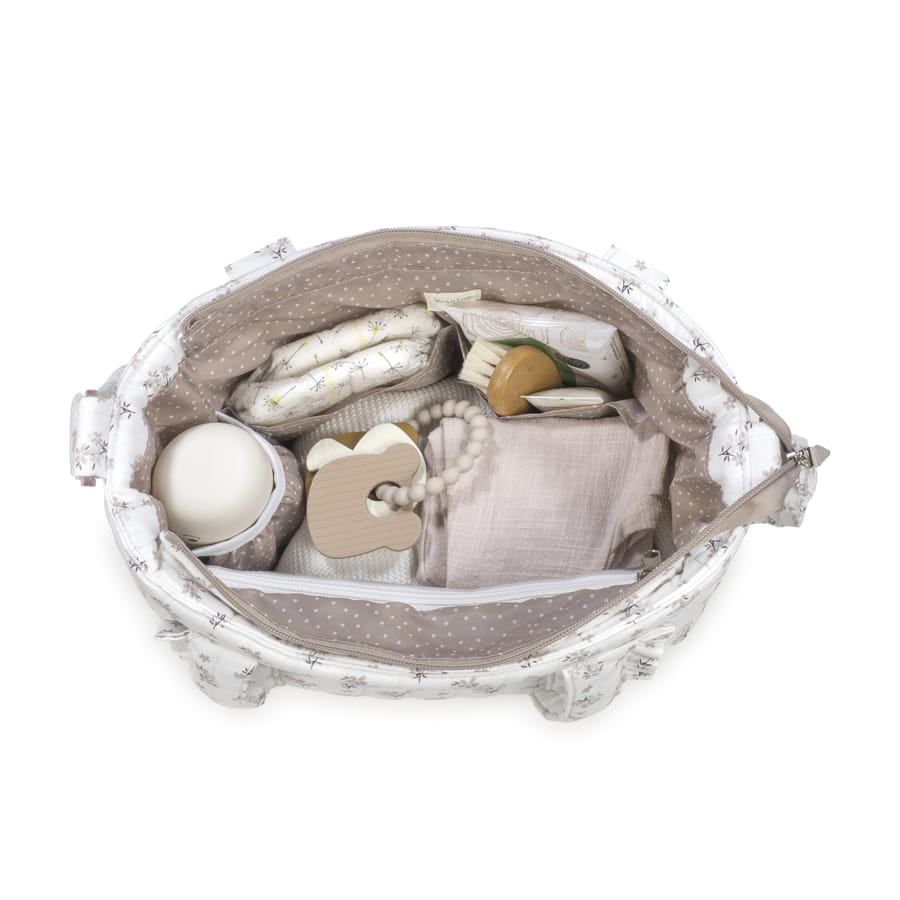 Bolsa Crossbody Botton Flores