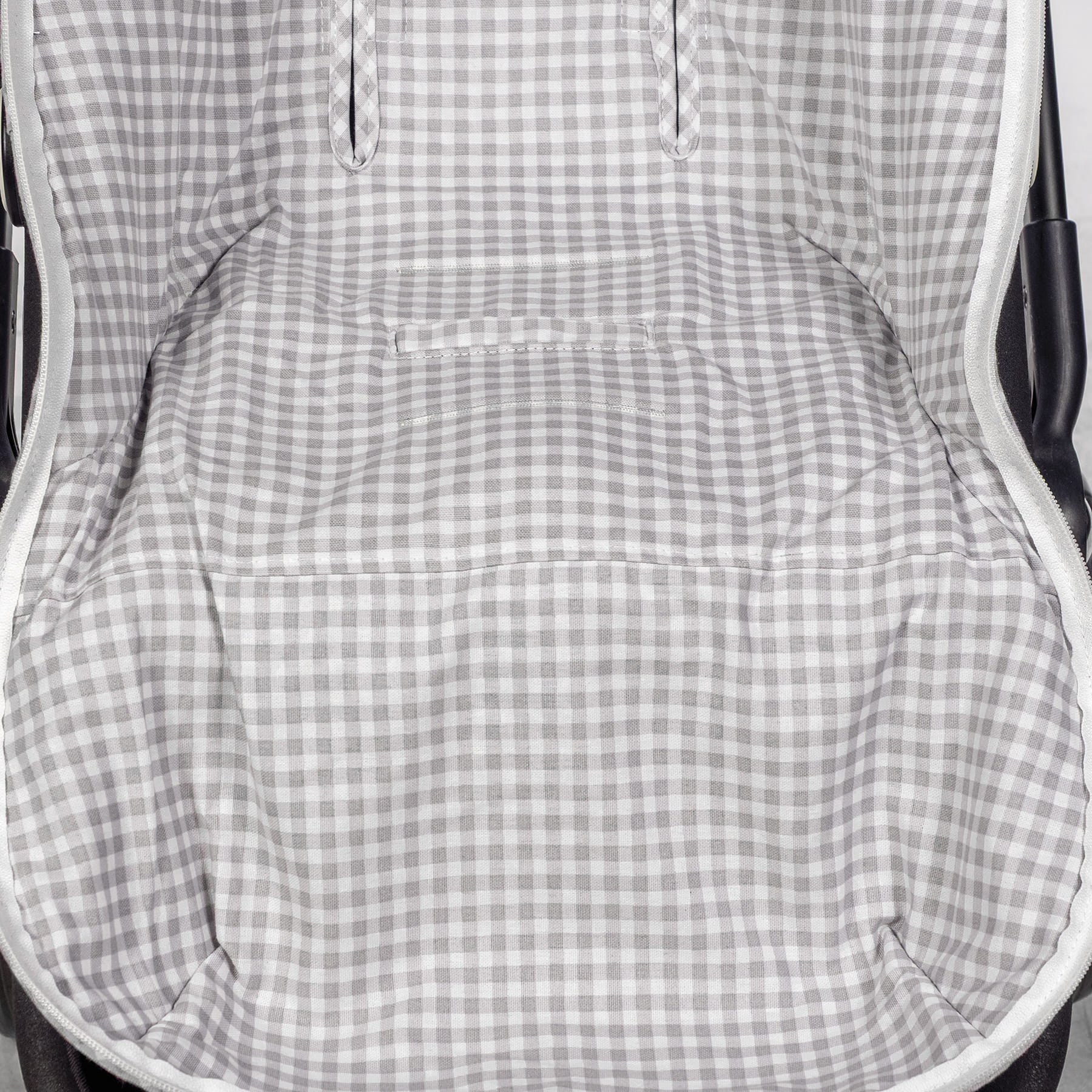 Saco Silla I Love Vichy Cuadro Gris Entretiempo