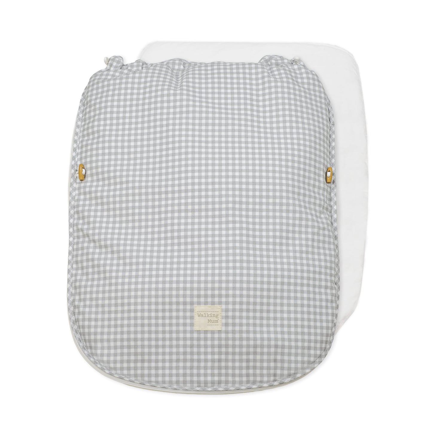 Saco Silla I Love Vichy Cuadro Gris Entretiempo