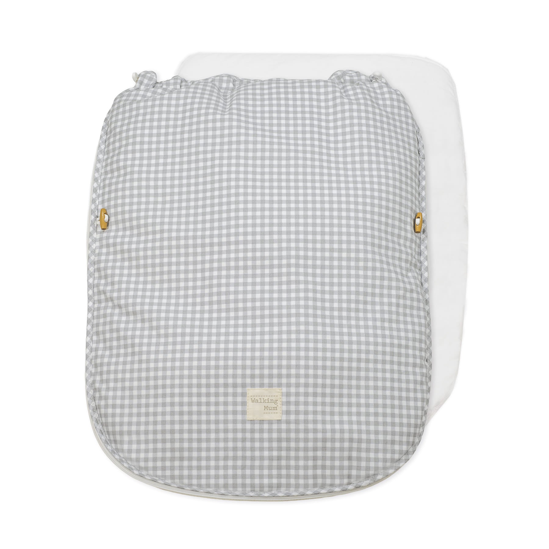 Saco Silla I Love Vichy Cuadro Gris Entretiempo