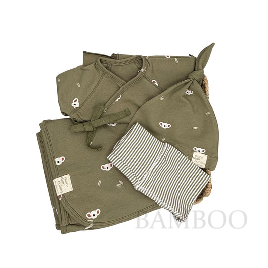 Set Canastilla Koala Algodón Orgánico