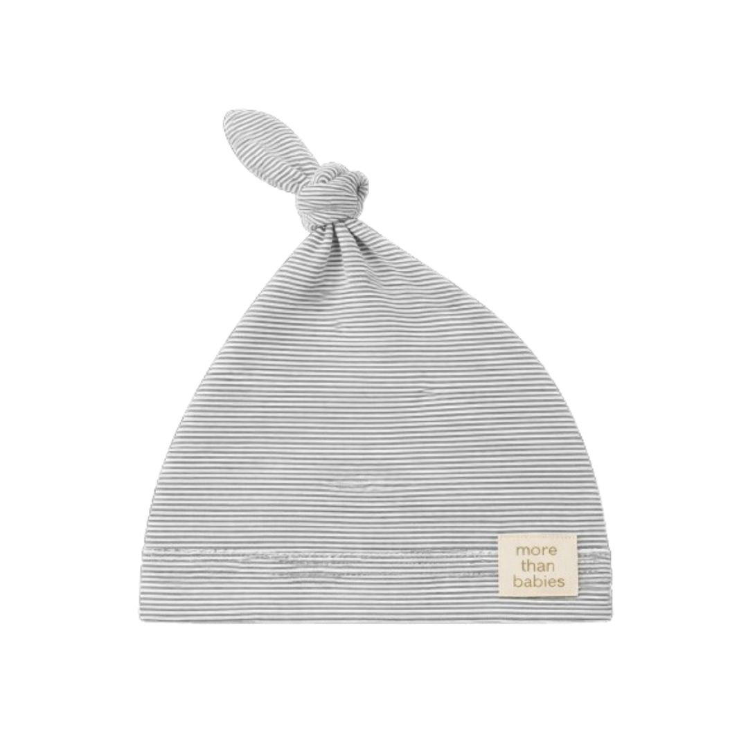 Primera Puesta Rayas Azul Algodón Orgánico