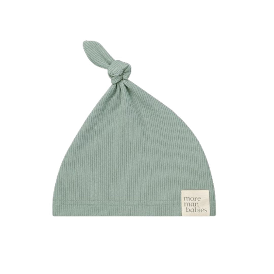 Primera Puesta Canalé Mint Algodón Orgánico