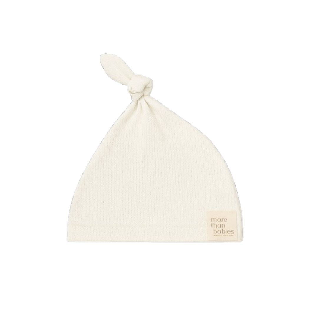 Primera Puesta Acanalado Blanco Algodón Orgánico