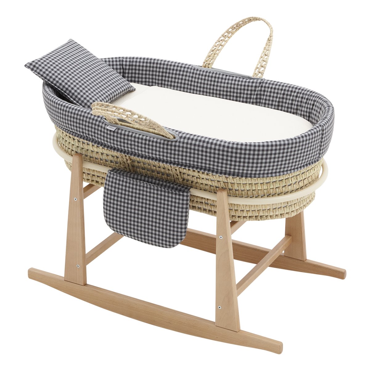 Moises Bebe Mio Cuco + Patas Little Rock Beige/Vichy 49X80X61 Cm