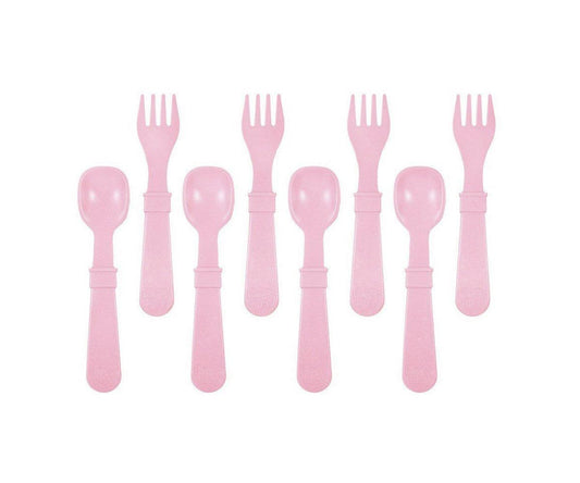8 Cubiertos Replay Rosa Hielo