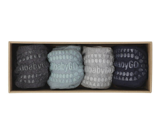 Combo Box Calcetines Suela Antideslizante Dusty Blue